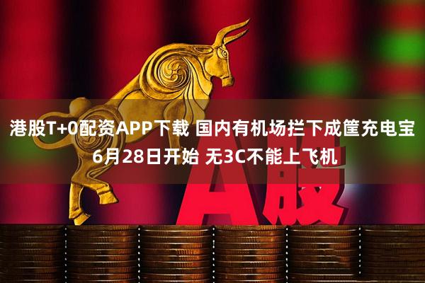 港股T+0配资APP下载 国内有机场拦下成筐充电宝 6月28日开始 无3C不能上飞机